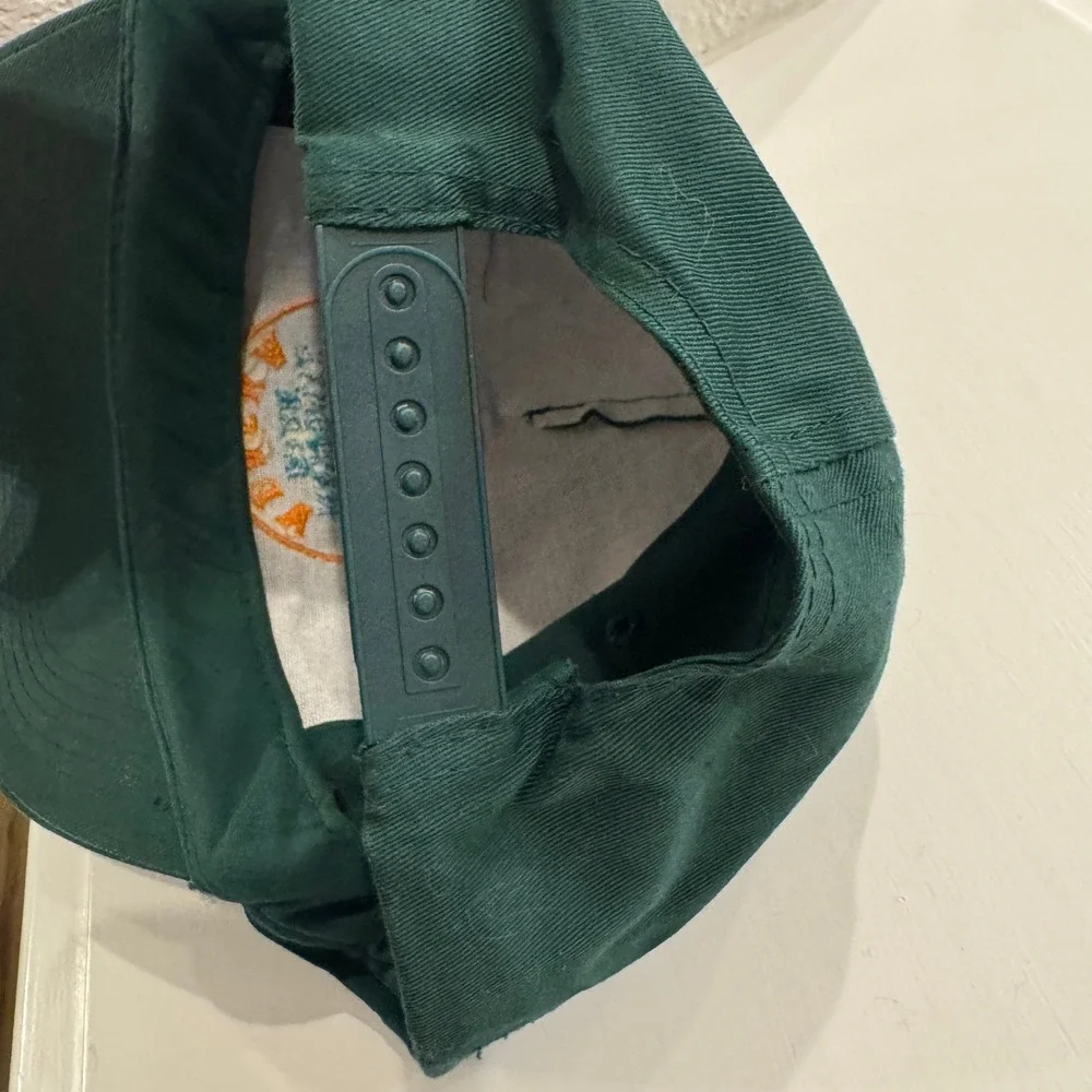 Denali National Park Alaska‎ Embroidered Rope Hat Green Adult One Size Snapback